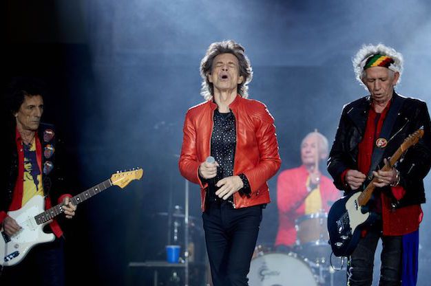 The Rolling Stones in concert in Berlin, Germany. 2018.